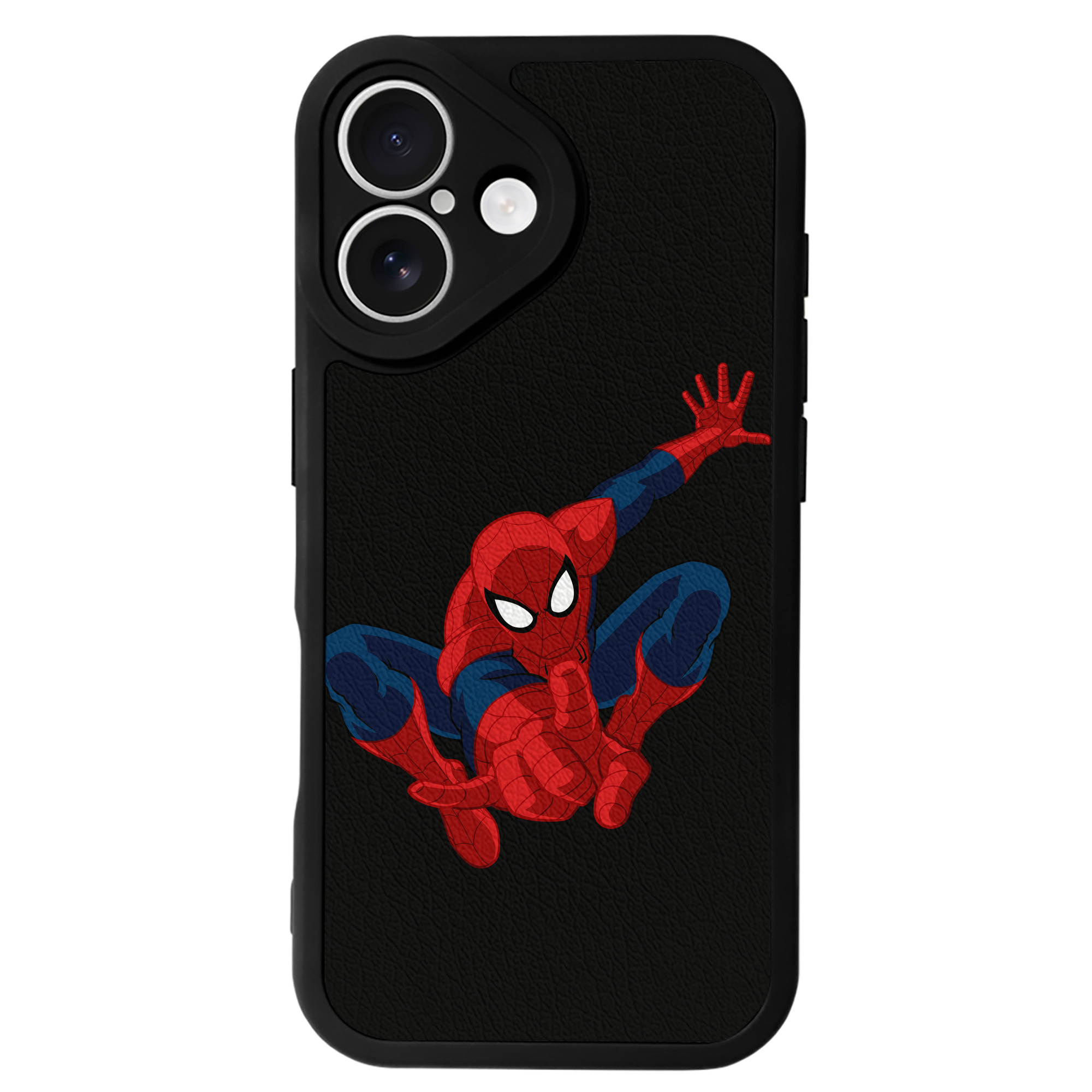 （画像用） アベンジャーズ The Avengers 【iPhone 16シリーズ対応】シリコンスマホケース（レザー調） 材質：シリコン